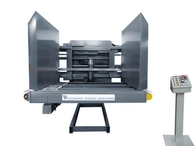 Industrial P Series machine by Woodward, innovators of the Pile Turner and Jogger Aerator, over 63 years ago with 5,000 sales.