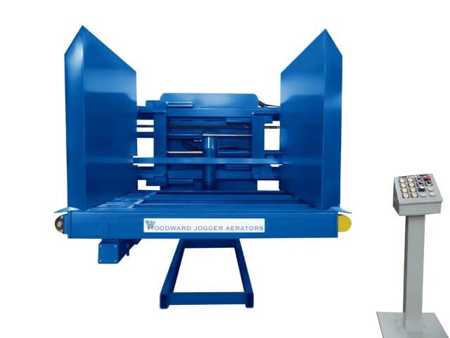 Blue P Series Pile Turner and Jogger Aerator, only available at Woodward invented the Pile Turner and Jogger Aerator over 63 years ago, and has over 5,000.